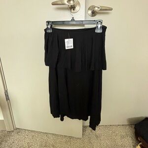 Urban Outfitters Black Strapless Dress